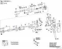 Bosch 0 602 121 006 GR.55 High Frequency Drill Spare Parts